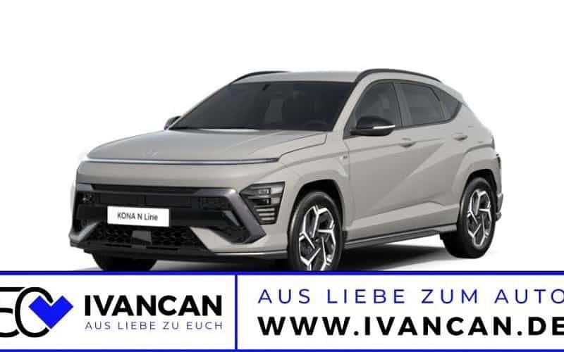 Ecotronic gray Neu 2025 Hyundai Kona N Line SUV | 31.390 € (Guter Preis) - Bild 1/4