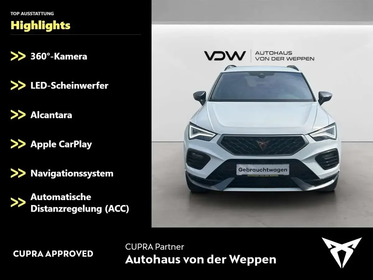 Gebraucht Cupra Ateca VZ 300 PS (220 kW) 2024 Weiß SUV