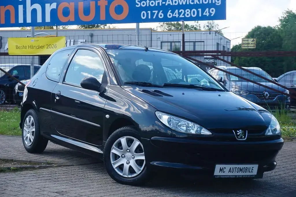 Gebraucht Peugeot 206 Filou 60 PS (44 kW) 2004 Schwarz Kleinwagen