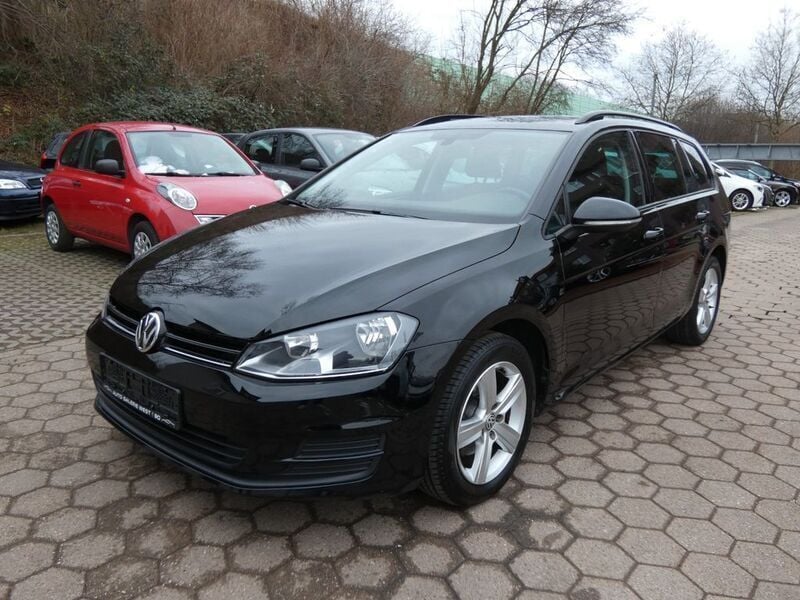 Schwarz Gebraucht 2014 VW Golf VII Kombi | 5.850 € (Superpreis) - Bild 1/4