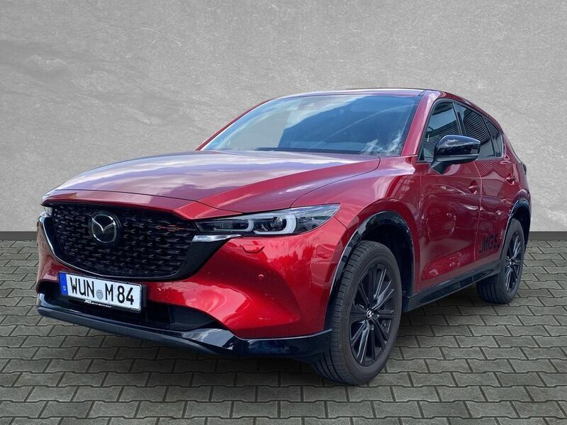 Gebraucht Mazda CX-5 Homura-Line 194 PS (142 kW) 2024 Soul red crystal met SUV