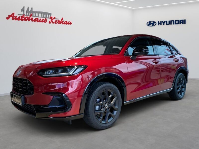 Radiant red metallic Neu 2024 Honda ZR-V Hybrid SUV | 41.799 € - Bild 1/4