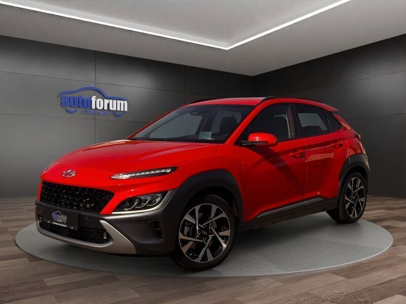 Rot Gebraucht 2022 Hyundai Kona Prime SUV | 25.490 € (Fairer Preis) - Bild 1/4
