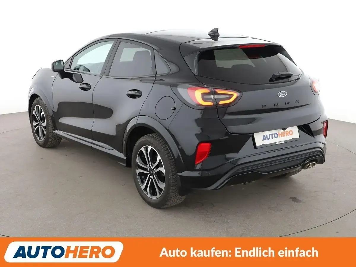 Gebraucht Ford Puma ST-Line X 125 PS (91 kW) 2020 Schwarz SUV