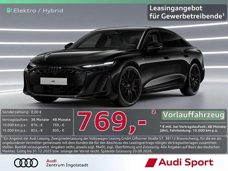 Mythosschwarz Neu 2025 Audi A6 Edition .1 Limousine | 77.250 € (Superpreis) - Bild 1/3