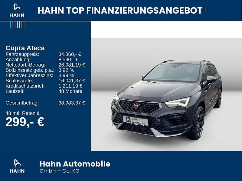 Gebraucht Cupra Ateca 190 PS (139 kW) 2025 "magic" schwarz SUV