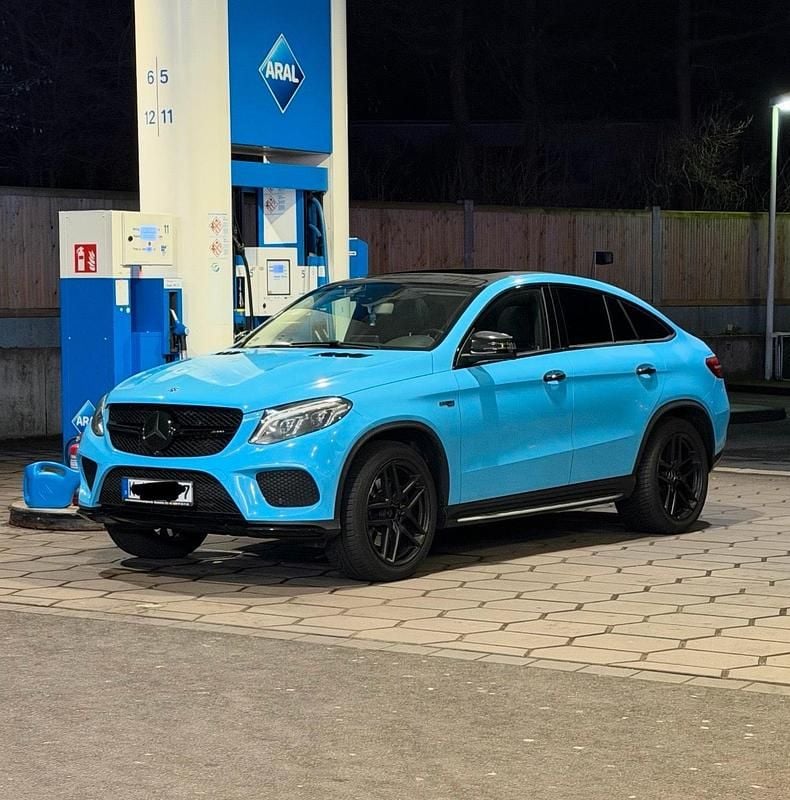 Gebraucht Mercedes GLE43 AMG AMG 390 PS (286 kW) 2018 Blau Coupé