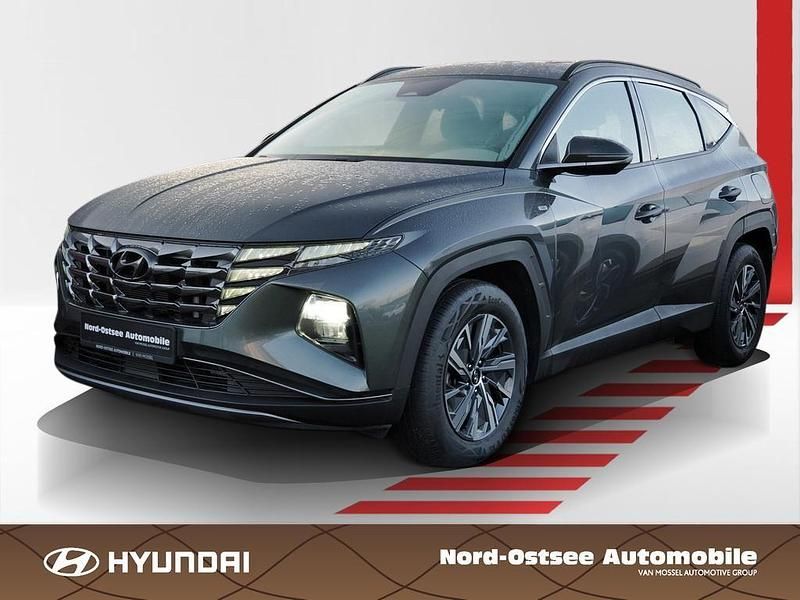 Amazon grey / met Gebraucht 2021 Hyundai Tucson SUV | 25.490 € (Fairer Preis) - Bild 1/4
