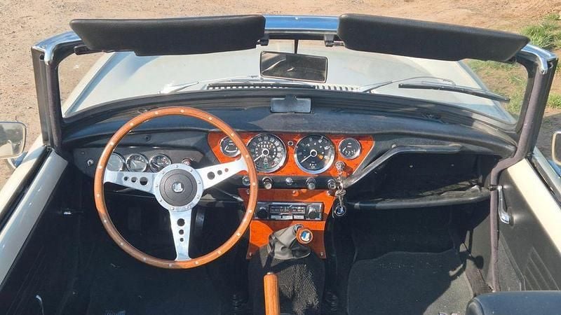 Gebraucht Triumph Spitfire 73 PS (53 kW) 1970 Weiß Cabrio