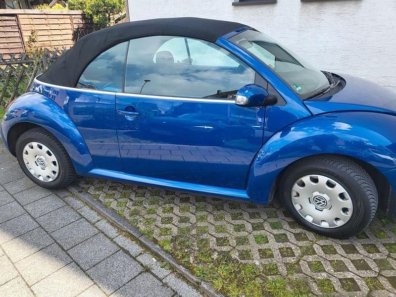 Blau Gebraucht 2006 VW Beetle Cabrio | 7.200 € (Teuer) - Bild 1/4