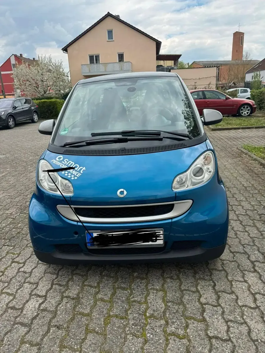 Gebraucht Smart ForTwo Coupé 71 PS (52 kW) 2009 Blau Coupé