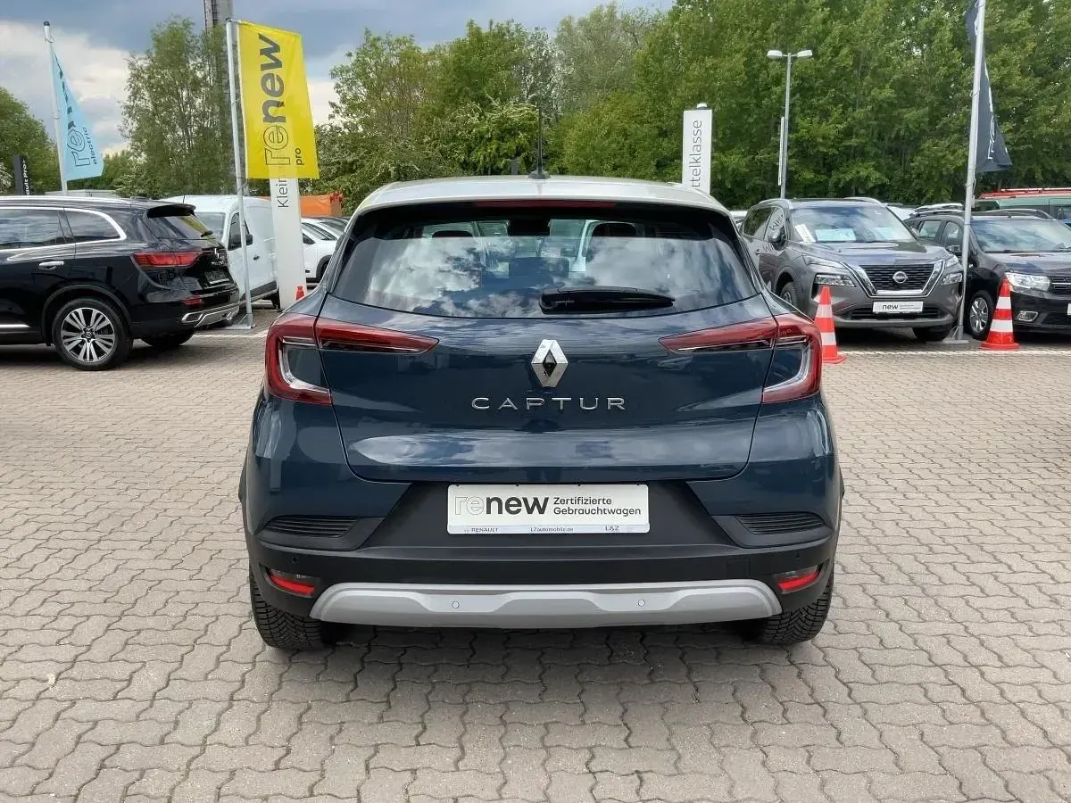 Gebraucht Renault Captur Business 158 PS (116 kW) 2021 Blau rpe+ weiss qnw (metallic) SUV
