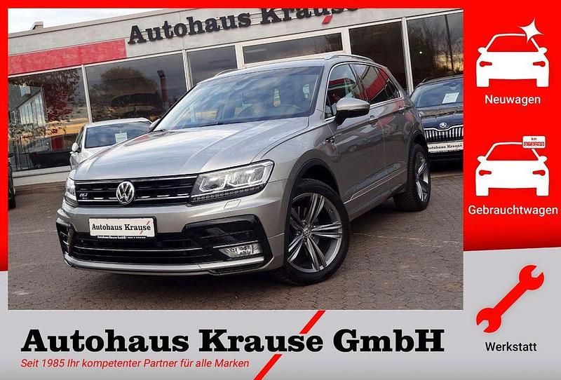 Silber Gebraucht 2017 VW Tiguan R-line SUV | 24.990 € (Etwas zu teuer) - Bild 1/4