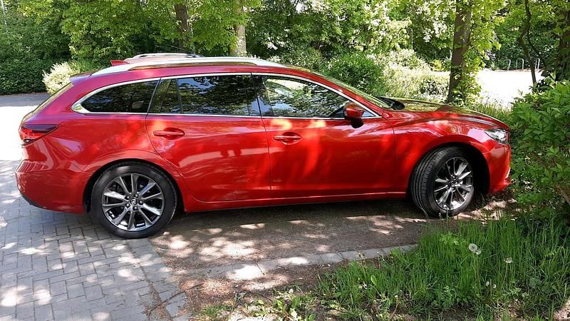Usata Mazda 6 150 CV (110 kW) 2014 Rosso Station wagon