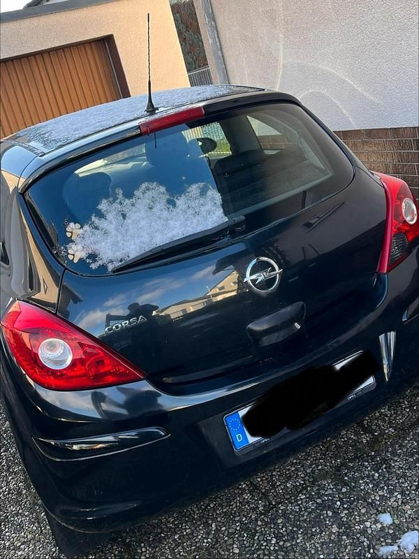 Schwarz Gebraucht 2012 Opel Corsa Kleinwagen | 4.500 € (Fairer Preis) - Bild 1/4