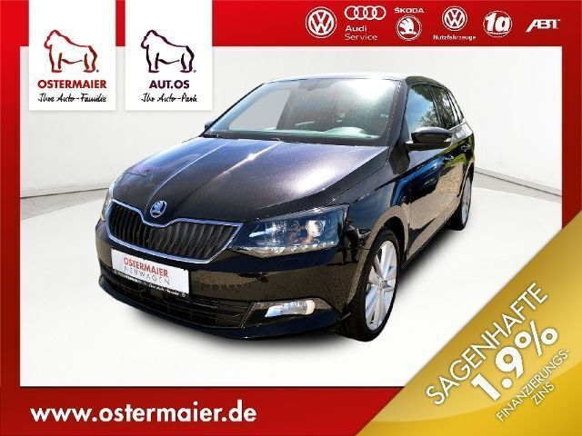 Gebraucht Skoda Fabia Joy 90 PS (66 kW) 2016 Schwarz metallic Kleinwagen