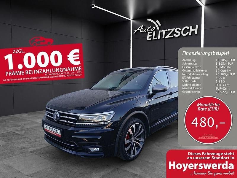 Schwarz Gebraucht 2020 VW Tiguan Allspace Highline SUV | 35.950 € (Fairer Preis) - Bild 1/3