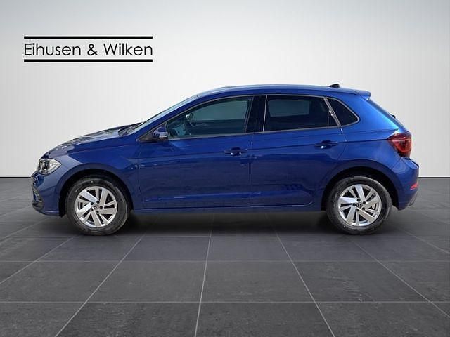 Neu VW Polo Style 95 PS (69 kW) 2025 Blau Limousine