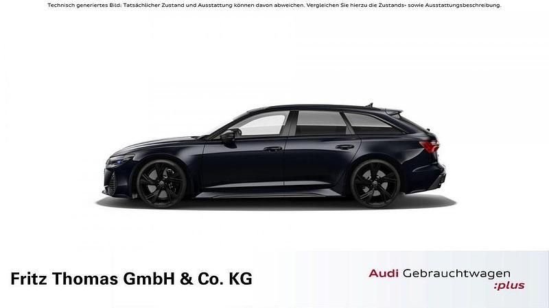 Sebringschwarz kristalleffekt Gebraucht 2021 Audi RS6 Ambiente Kombi | 82.790 € (Fairer Preis) - Bild 1/4