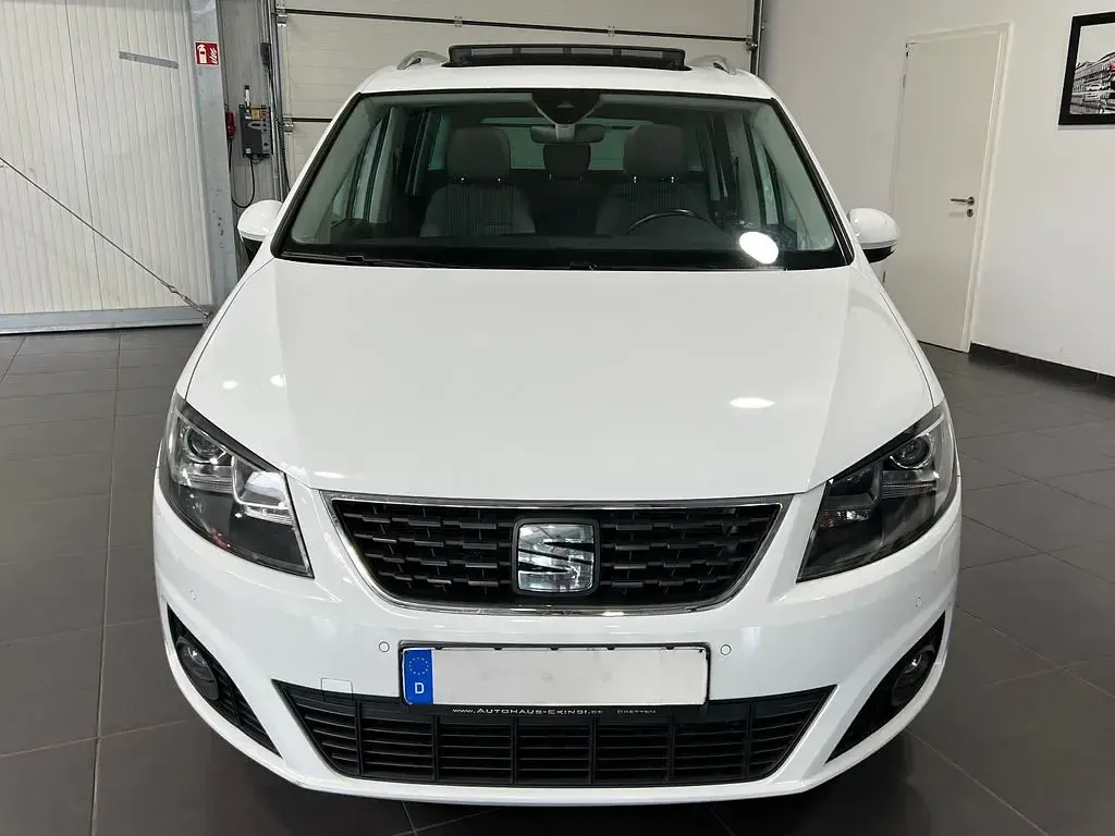 Gebraucht Seat Alhambra 150 PS (110 kW) 2021 Weiß Van / Kleinbus