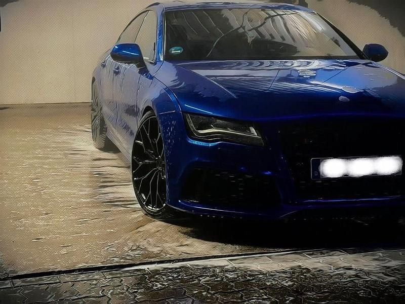 Blau Gebraucht 2011 Audi A7 Sportback Sport Kleinwagen | 17.000 € (Fairer Preis) - Bild 1/4