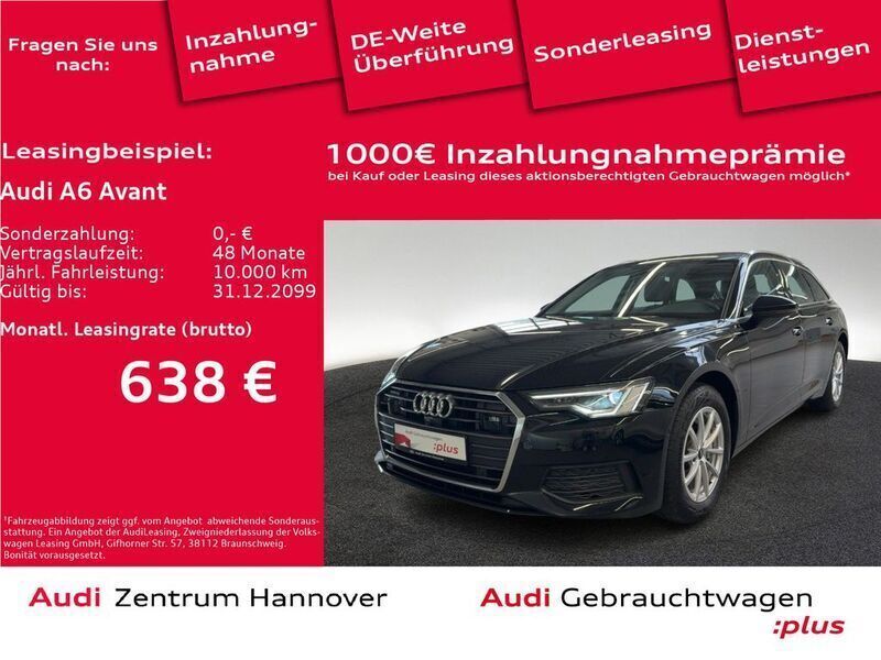 A2 brillantschwarz Gebraucht 2022 Audi A6 Ambiente Kombi | 41.450 € (Etwas zu teuer) - Bild 1/4