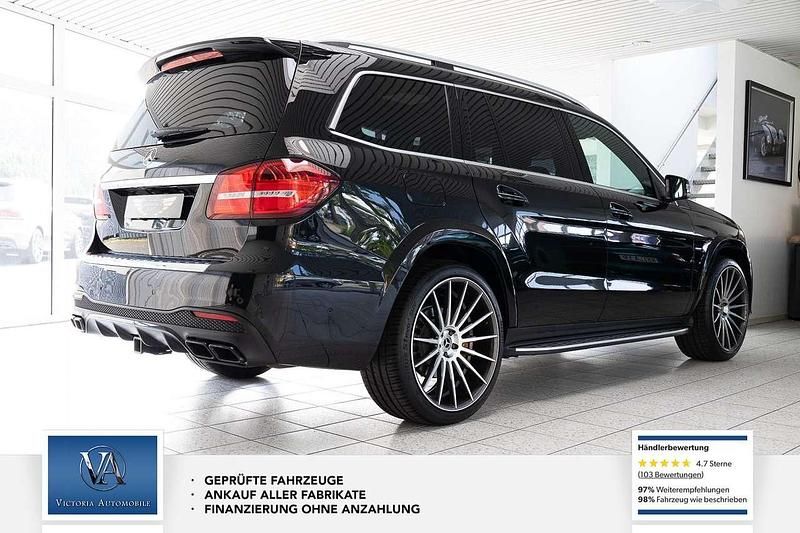 Gebraucht Mercedes GLS500 AMG 435 PS (319 kW) 2018 Obsidianschwarz  lack SUV
