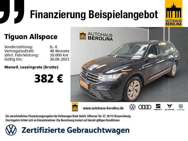 Schwarz Gebraucht 2024 VW Tiguan Allspace Life SUV | 33.950 € (Guter Preis) - Bild 1/4