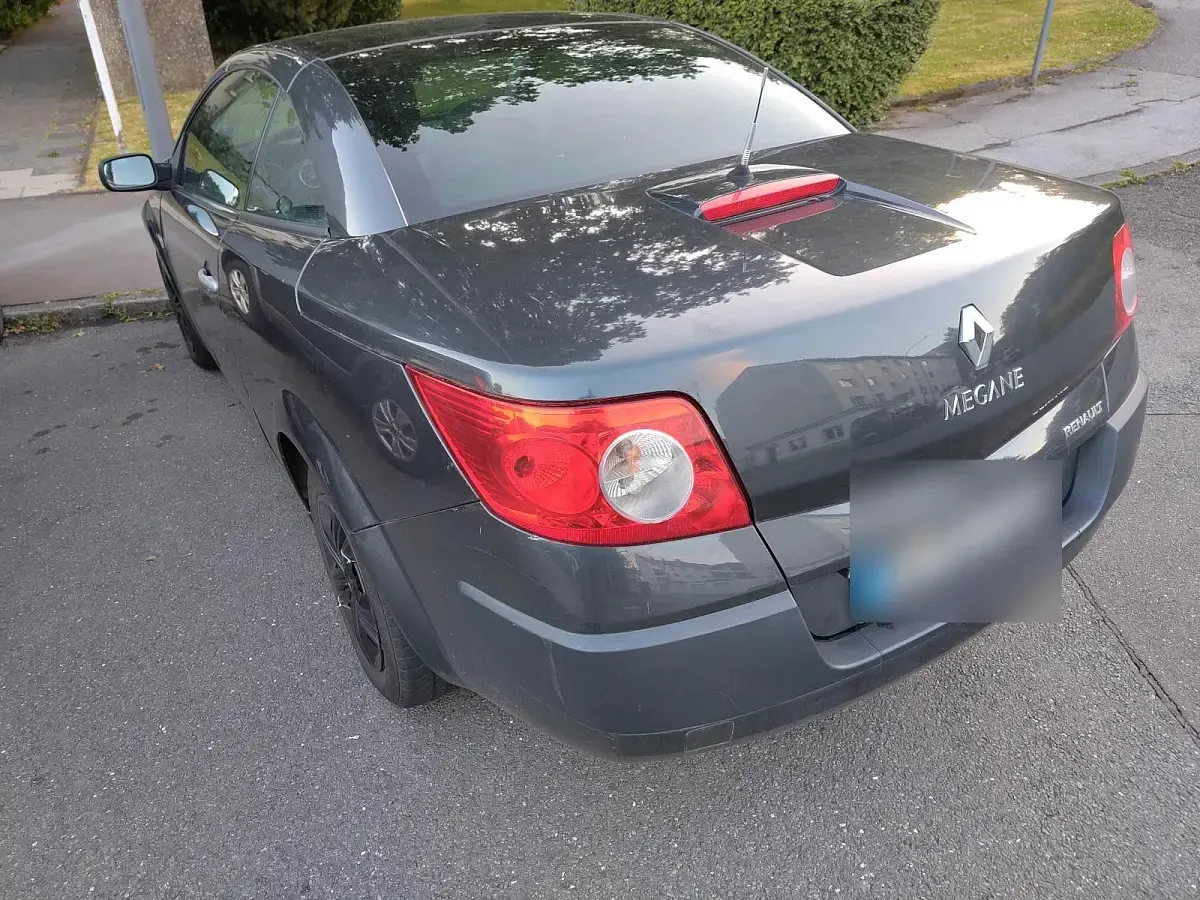 Gebraucht Renault Mégane Cabriolet 110 PS (80 kW) 2007 Schwarz Cabrio