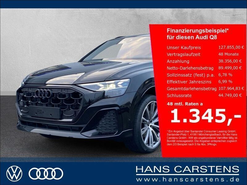 Schwarz Neu 2025 Audi Q8 S-Line SUV | 127.855 € - Bild 1/4