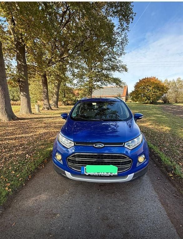 Blau Gebraucht 2014 Ford Ecosport Titanium SUV | 5.960 € (Superpreis) - Bild 1/4