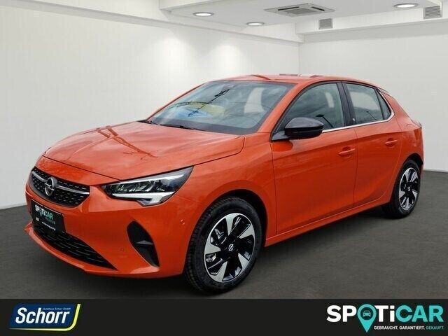 Dynamik orange/dach karbon schwarz (metallic) Gebraucht 2023 Opel Corsa-e Elegance Kleinwagen | 23.900 € (Etwas zu teuer) - Bild 1/4