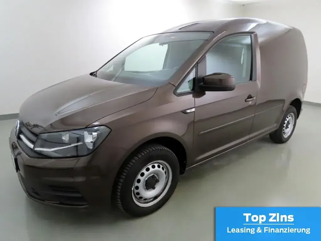 Gebraucht VW Caddy 102 PS (75 kW) 2020 Chestnut brown metallic Van / Kleinbus