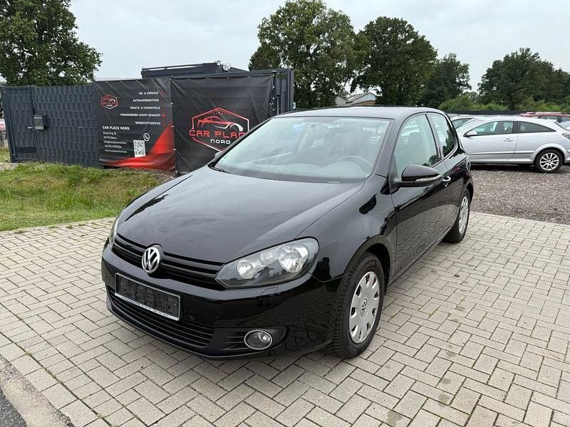 Schwarz Gebraucht 2009 VW Golf VI Trendline Limousine | 4.990 € (Fairer Preis) - Bild 1/4