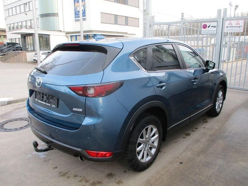 Gebraucht Mazda CX-5 Exclusive-Line 165 PS (121 kW) 2017 Blau SUV