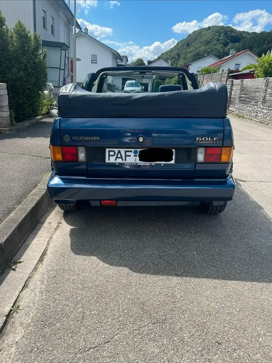 Gebraucht VW Golf Cabriolet 98 PS (72 kW) 1991 Blau Cabrio