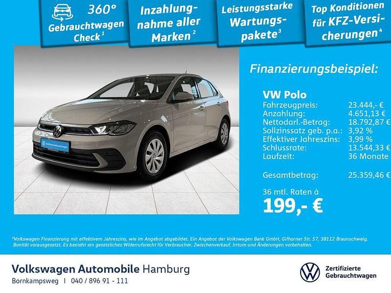 6u ascotgrau Gebraucht 2024 VW Polo Life Limousine | 23.444 € (Etwas zu teuer) - Bild 1/3