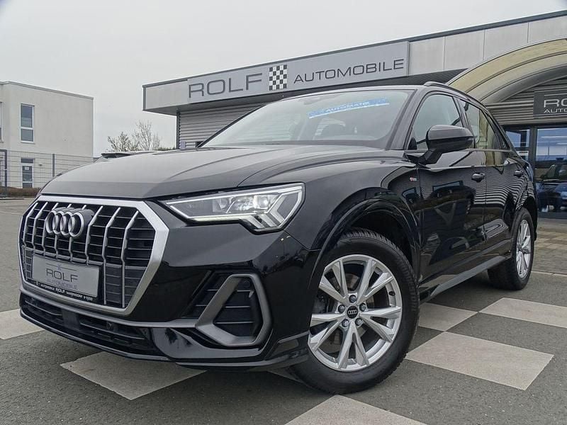Gebraucht Audi Q3 S-Line 150 PS (110 kW) 2023 Schwarz mythosschwarz metallic (metallic) SUV