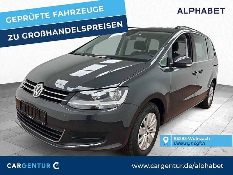 Uranograu Gebraucht 2021 VW Sharan Comfortline Van / Kleinbus | 31.790 € (Etwas zu teuer) - Bild 1/2
