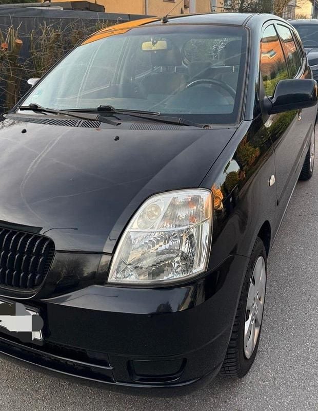 Gebraucht Kia Picanto LX 65 PS (47 kW) 2005 Schwarz Kleinwagen