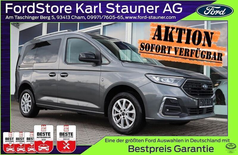 Grey metallic Gebraucht 2024 Ford Tourneo Connect Titanium Van / Kleinbus | 28.980 € (Superpreis) - Bild 1/4