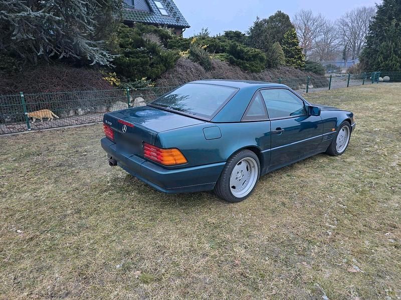 Gebraucht Mercedes SL320 231 PS (169 kW) 1995 Grün Cabrio