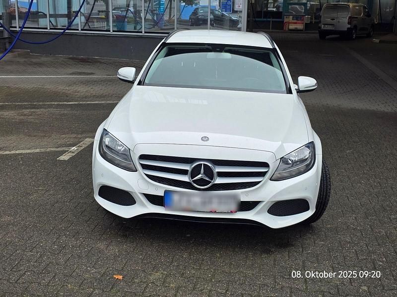 Weiß Gebraucht 2014 Mercedes C220 Kombi | 9.600 € (Superpreis) - Bild 1/4