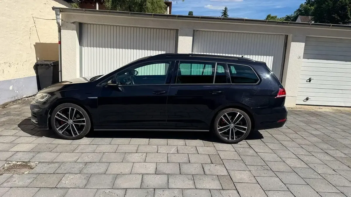 Gebraucht VW Golf VII GTD 184 PS (135 kW) 2017 Schwarz Kombi