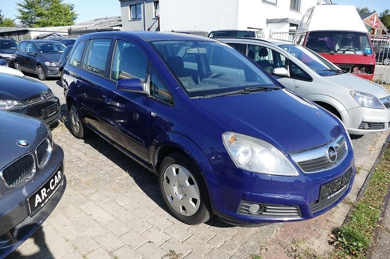 Gebraucht Opel Zafira 125 PS (91 kW) 2006 Blau Van / Kleinbus