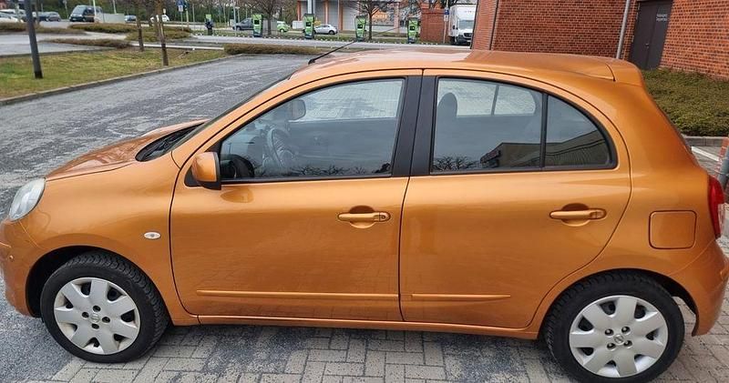 Gebraucht Nissan Micra 80 PS (58 kW) 2011 Orange Kleinwagen