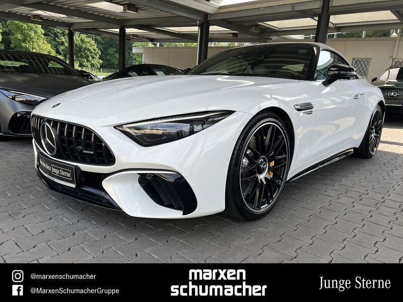 Weiß Gebraucht 2023 Mercedes SL63 AMG Premium Plus Cabrio | 129.840 € (Guter Preis) - Bild 1/4