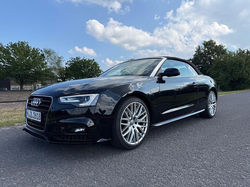Schwarz Gebraucht 2016 Audi A5 Cabriolet S-Line Cabrio | 22.000 € (Fairer Preis) - Bild 1/4