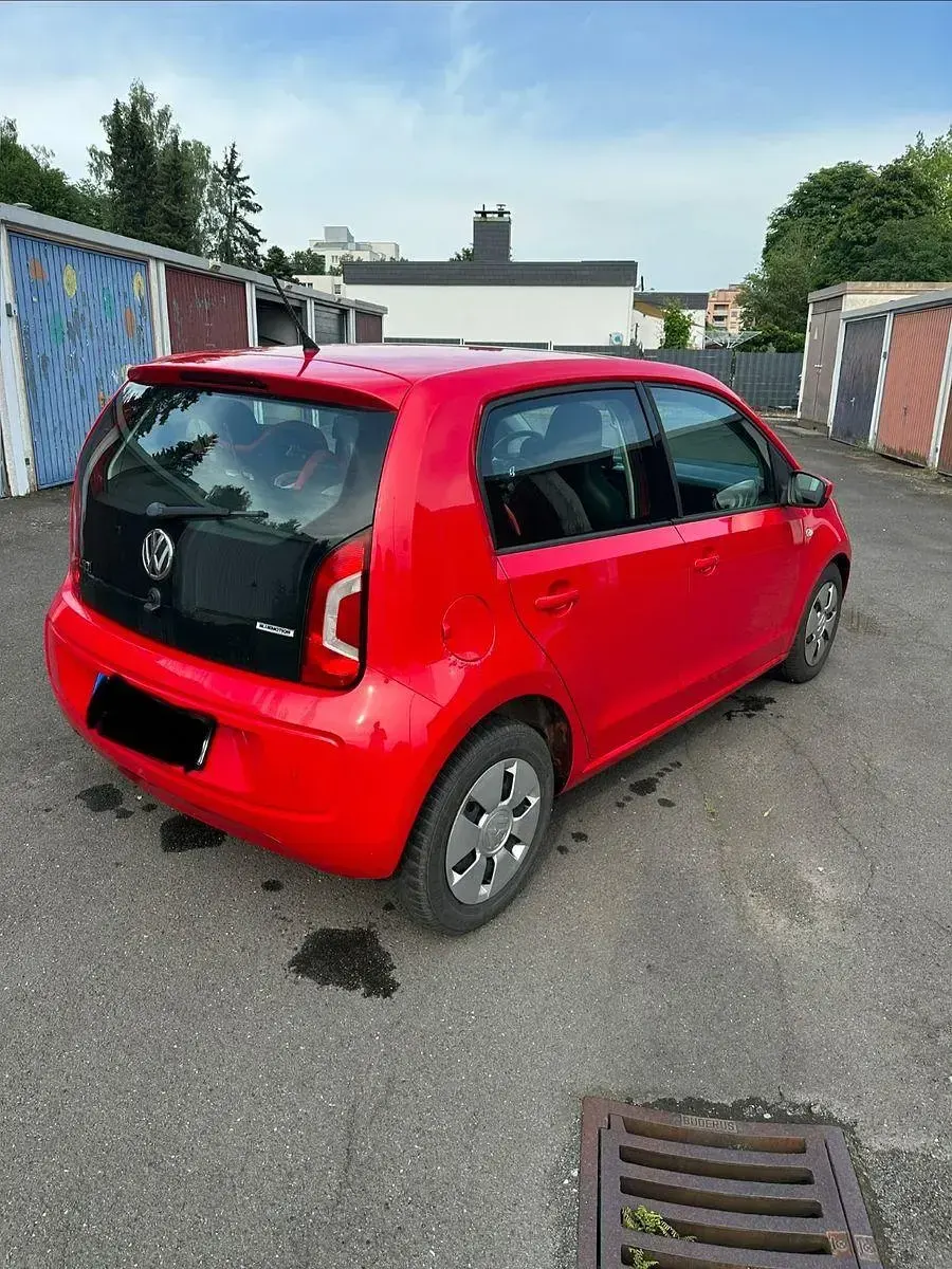 Gebraucht VW up! 60 PS (44 kW) 2016 Rot Kleinwagen
