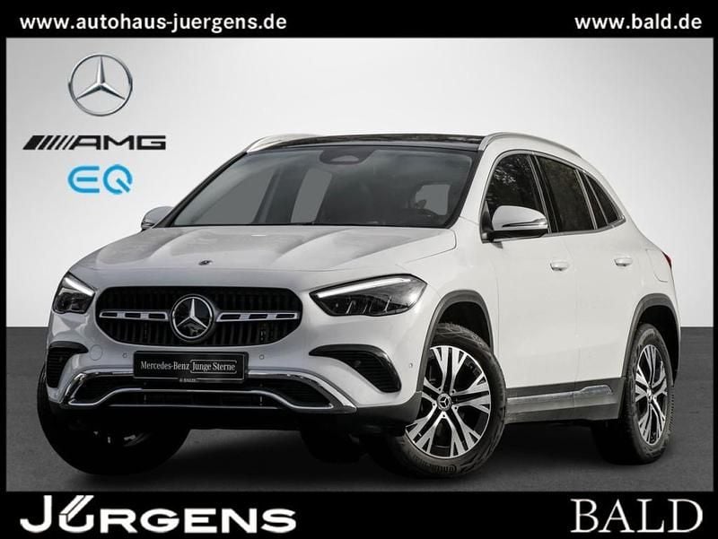 Weiss polarweiß Gebraucht 2024 Mercedes GLA250 Progressive SUV | 40.680 € (Fairer Preis) - Bild 1/4